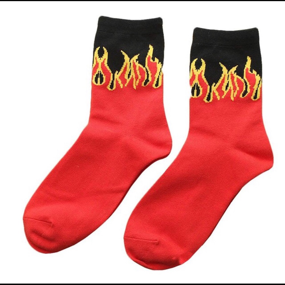 Flames socks